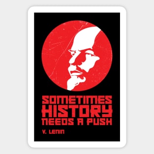 LENIN — Sometimes History Needs a Push Magnet